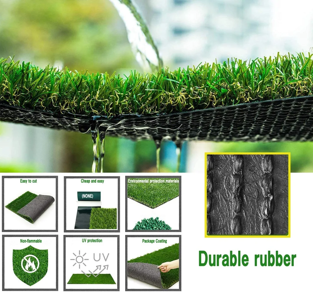 High Quality Artificial Grass for Landscape Carpet Lawn Leisure Grass Home Garden Decoration Synthetic Turf