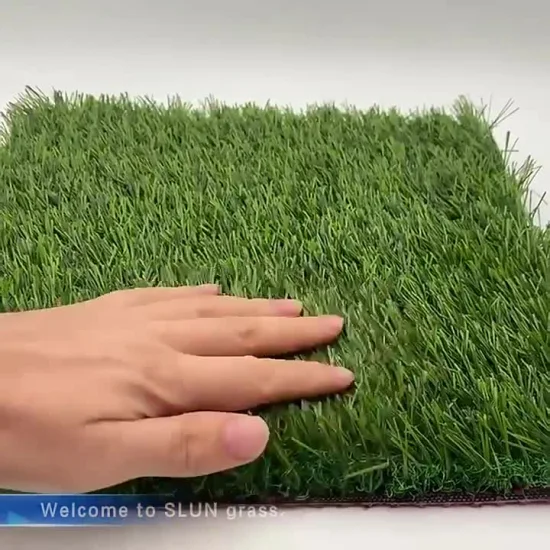 Hebei faux tapis gazon synthétique prix bon marché en vrac fournissant du gazon artificiel de jardin pour le paysage et les sports